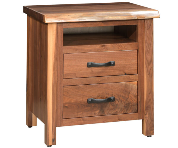 Last Frontier 2 Drawer Open Nightstand