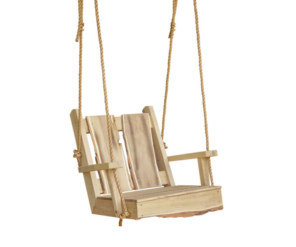 2' Timberline Chair Swing With Rope